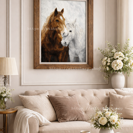 DIY Counted Cross Stitch Kit "Long-awaited meeting"