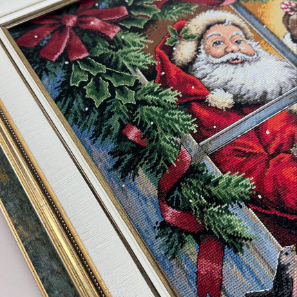 DIY "Candy Cane Santa" 11.8"x16.1"