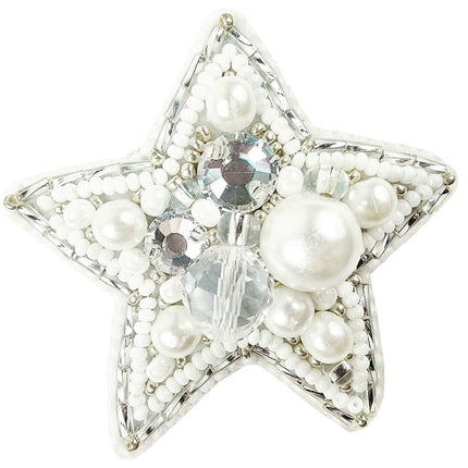 Beadwork kit for creating broоch "Star"