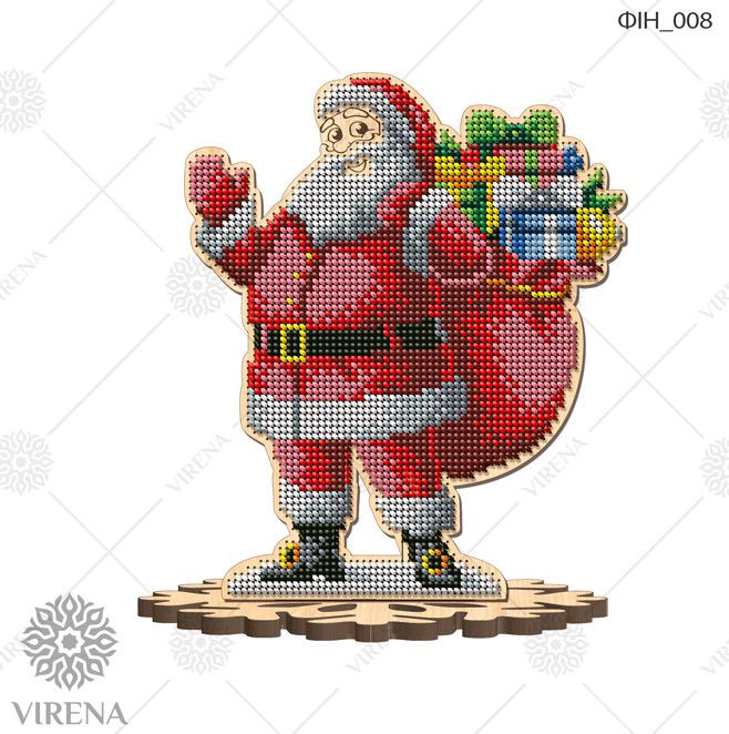 DIY Christmas decoration kit "Merry Santa Claus"