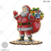 DIY Christmas decoration kit "Merry Santa Claus"