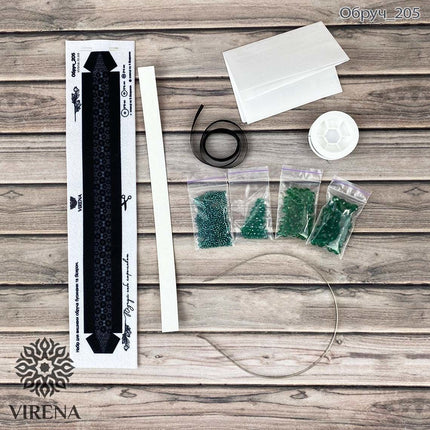 DIY Bead kit "Hair hoop"