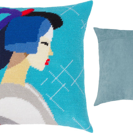 Needlepoint Pillow Kit "Balance"