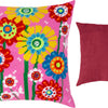 Needlepoint Pillow Kit "Multicolored daisies"