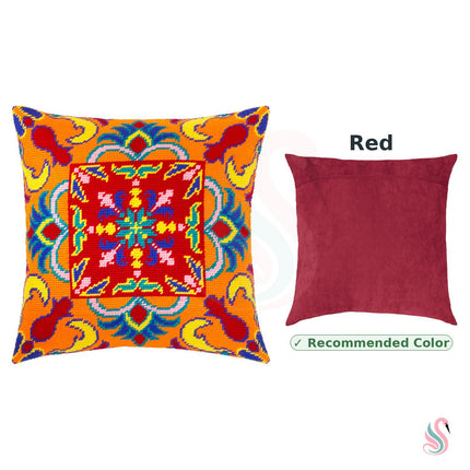 Needlepoint Pillow Kit "Solar Talisman"