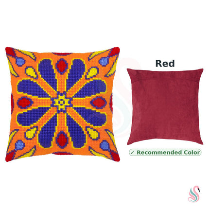 Cross Stitch Pillow Kit "Carnival"
