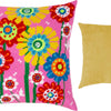 Needlepoint Pillow Kit "Multicolored daisies"