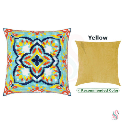 Cross Stitch Pillow Kit "Harmony of the Sky"
