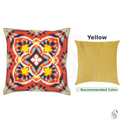 Cross Stitch Pillow Kit "Harmony of the Sun"