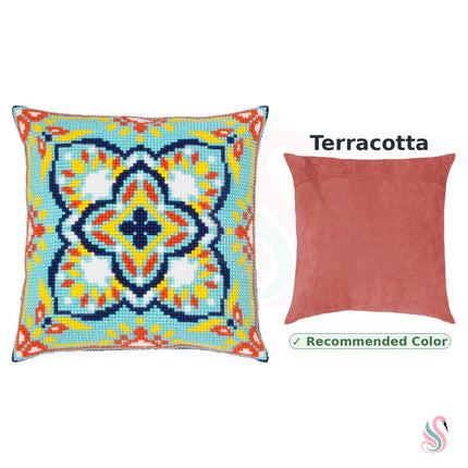 Cross Stitch Pillow Kit "Harmony of the Sky"