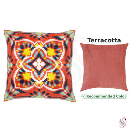 Cross Stitch Pillow Kit "Harmony of the Sun"