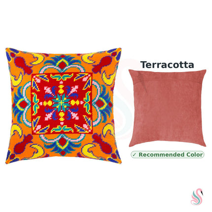 Needlepoint Pillow Kit "Solar Talisman"