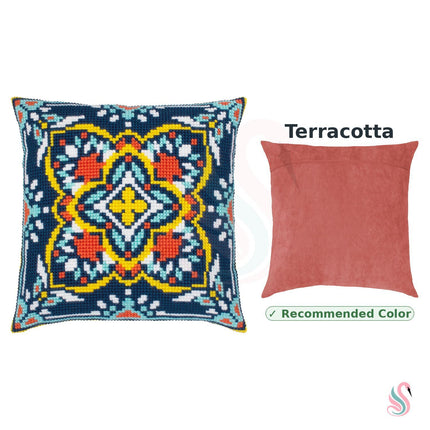 Cross Stitch Pillow Kit "Harmony of the Night"