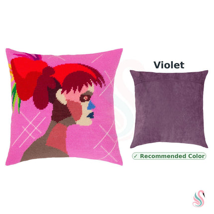 Needlepoint Pillow Kit "Freedom"