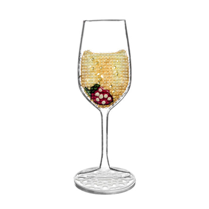 DIY Cross-Stitch Kit: "Cocktail Charm"