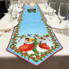 DIY Table Runner kit "Cats in Stockings", Bead Embroidery Kit, Handmade table runner