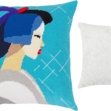 Needlepoint Pillow Kit "Balance"