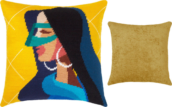 Needlepoint Pillow Kit 