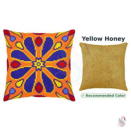 Cross Stitch Pillow Kit "Carnival"
