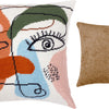 Needlepoint Pillow Kit "Female face"
