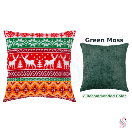 Needlepoint Pillow Kit "Fantasy face"