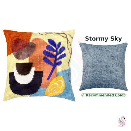 Cross Stitch Pillow Kit "Harmony"