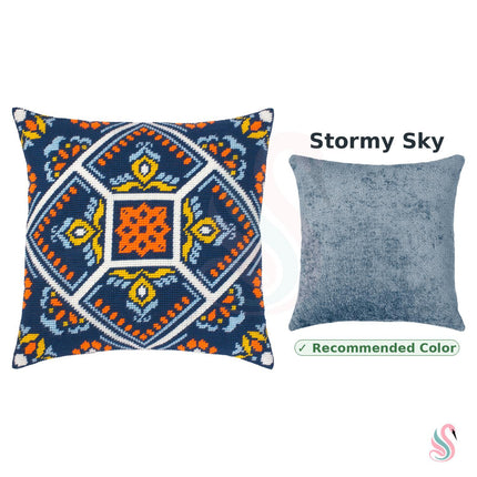 Needlepoint Pillow Kit "Deep Night"
