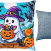 Needlepoint Pillow Kit "Ghost and treats"