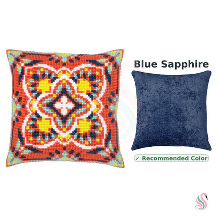 Cross Stitch Pillow Kit "Harmony of the Sun"