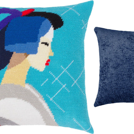 Needlepoint Pillow Kit "Balance"