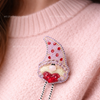 Beadwork kit for creating broоch ""