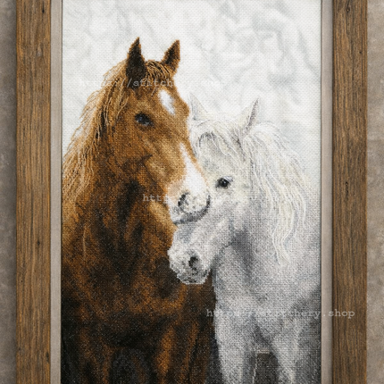 DIY Counted Cross Stitch Kit "Long-awaited meeting"