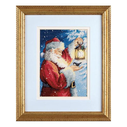 DIY "Santa's Feathered Friend" 5.1"x7.1"