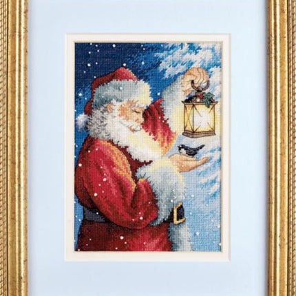 DIY "Santa's Feathered Friend" 5.1"x7.1"