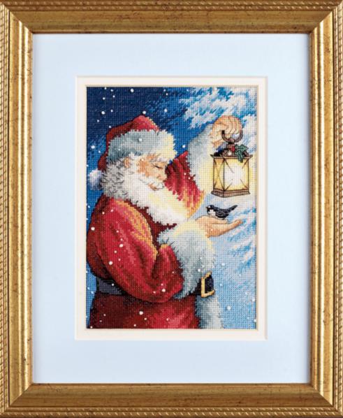 DIY "Santa's Feathered Friend" 5.1"x7.1"