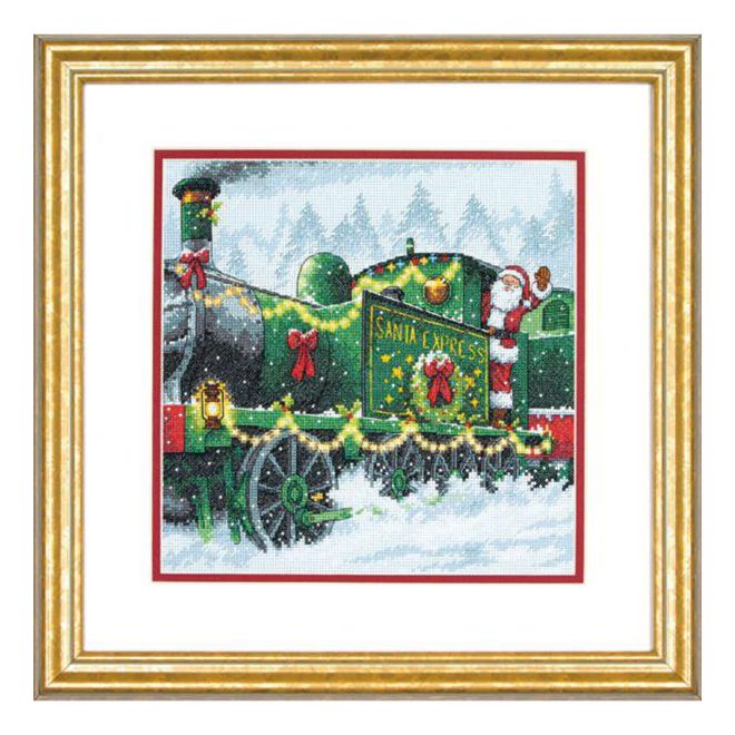 DIY "Santa Express" 10.0"x10.0"