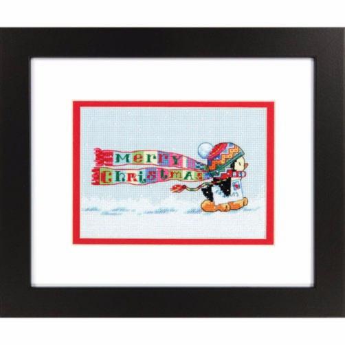 DIY "Christmas Penguin" 7.0"x5.0"