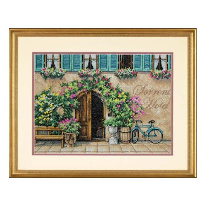 DIY "Sorrento Hotel" 13.8"x9.8"