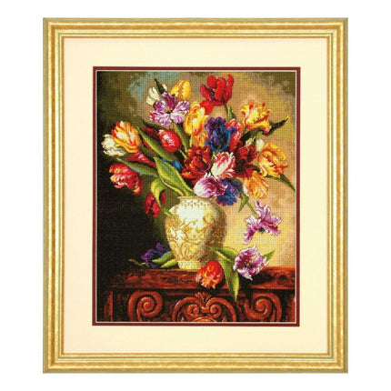 DIY "Parrot Tulips" 12.0"x15.0"
