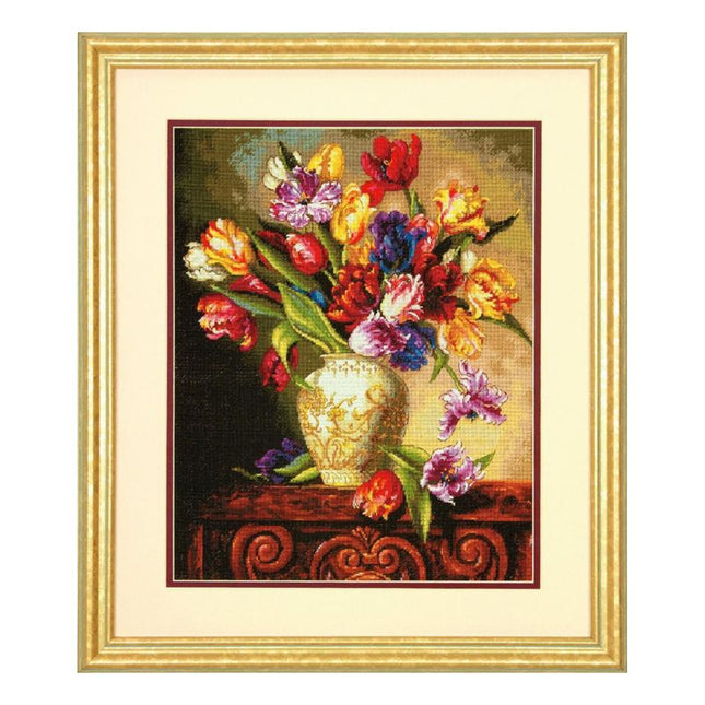 DIY "Parrot Tulips" 12.0"x15.0"