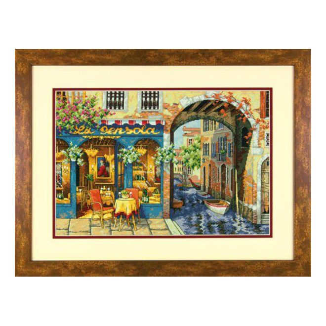 DIY "Charming Waterway" 16.0"x11.0"