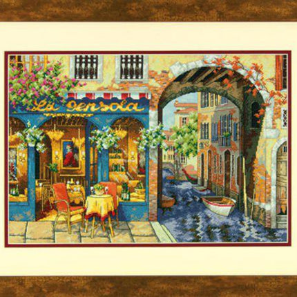 DIY "Charming Waterway" 16.0"x11.0"