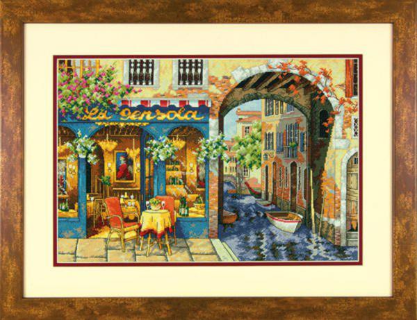 DIY "Charming Waterway" 16.0"x11.0"