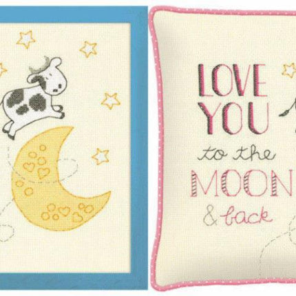 DIY "To the Moon" 10.0"x10.0"