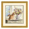 DIY "Kitten in the window" 12.0"x12.0"