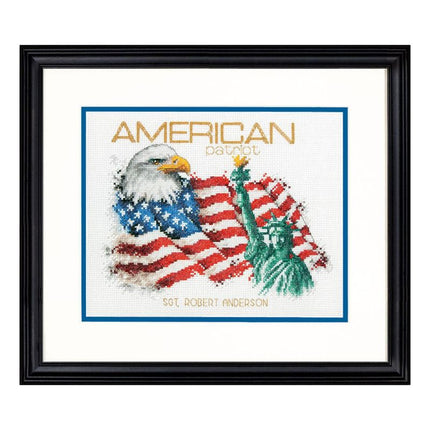 DIY "American Patriot" 10.0"x8.0"