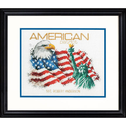 DIY "American Patriot" 10.0"x8.0"