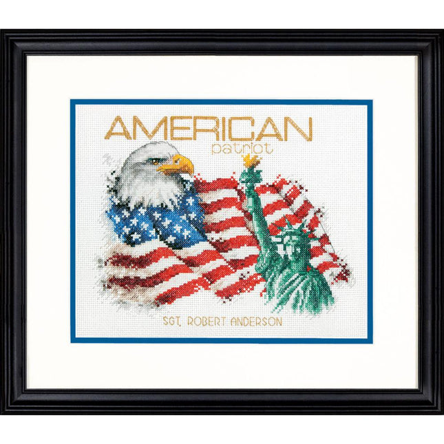 DIY "American Patriot" 10.0"x8.0"