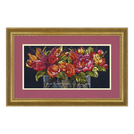 DIY "Flowers of joy" 18.0"x9.0"