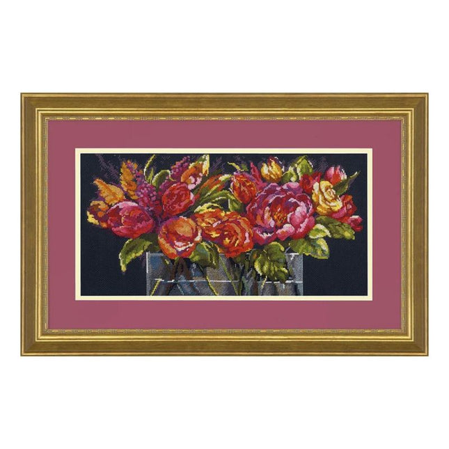 DIY "Flowers of joy" 18.0"x9.0"